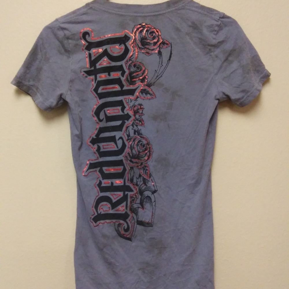 Red Chapter Small Short Sleeve "Forget" - Picture 4 of 6
